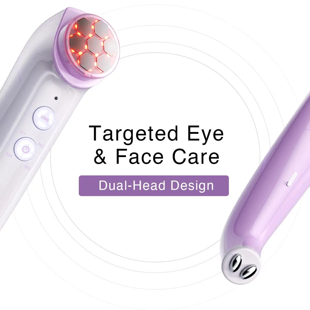 Derm Rays FusionGlow Microcurrent Facial Toning Device