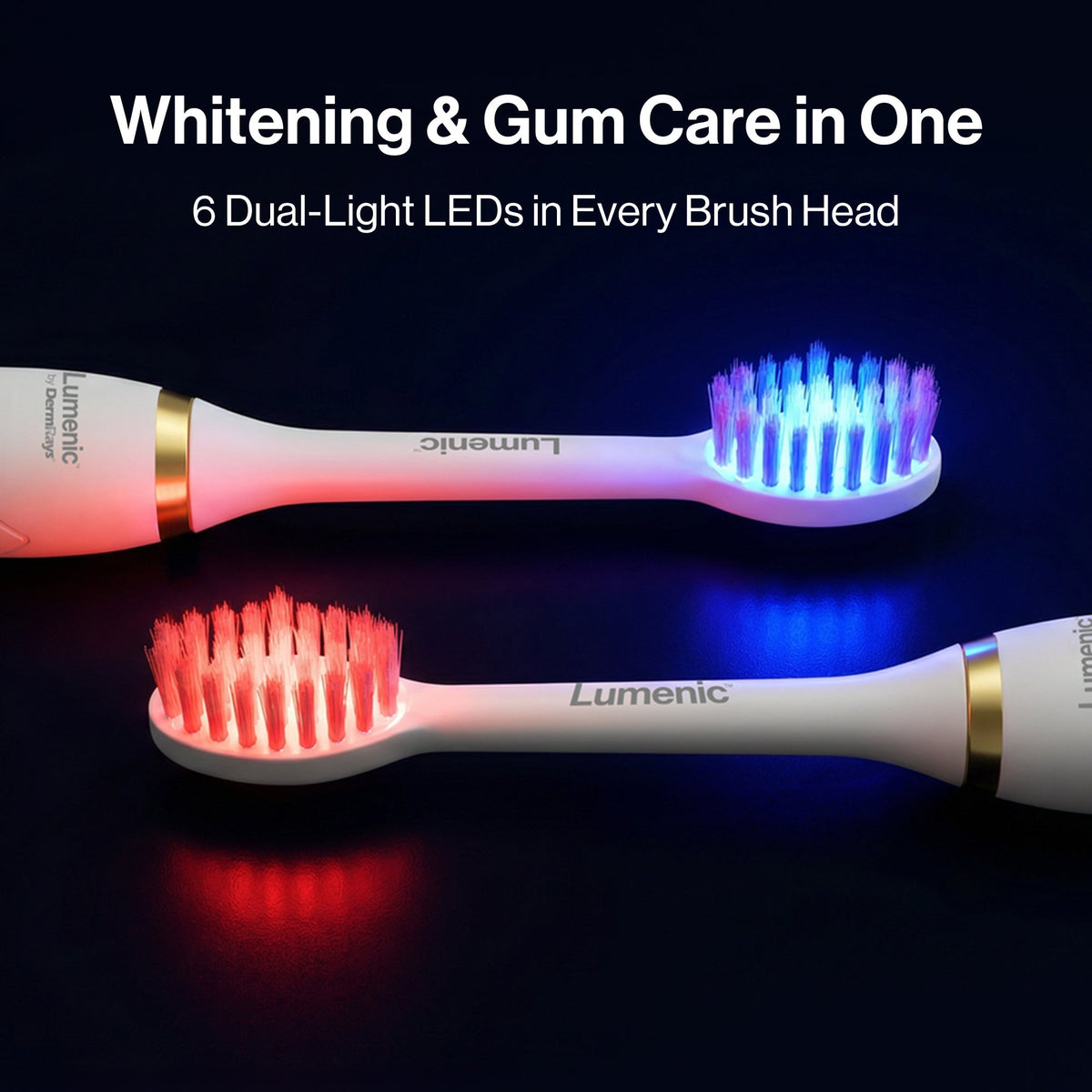 Lumenic Dual-Light Toothbrush Refills