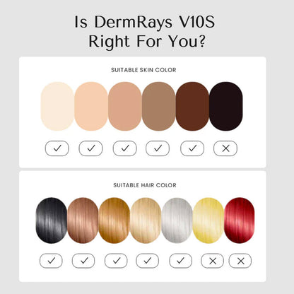 Derm Rays V8S Enhanced Edition Diode Laser Hair Removal Device